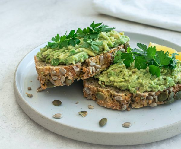 avocado toast vegan brunch