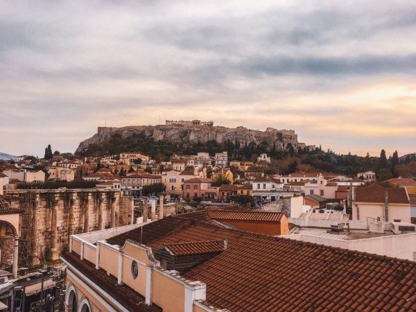 καφέ με θέα την Ακρόπολη