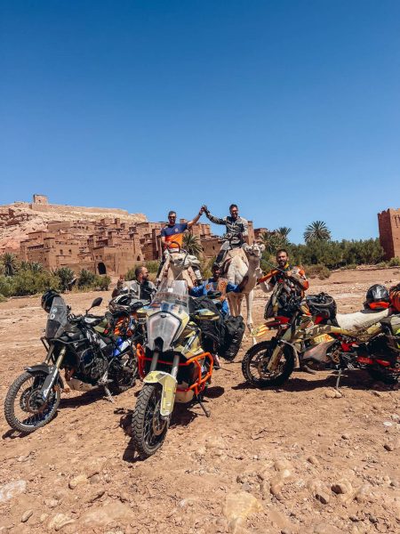 Greek Adventure Riders μηχανή από ελλάδα μαρόκο