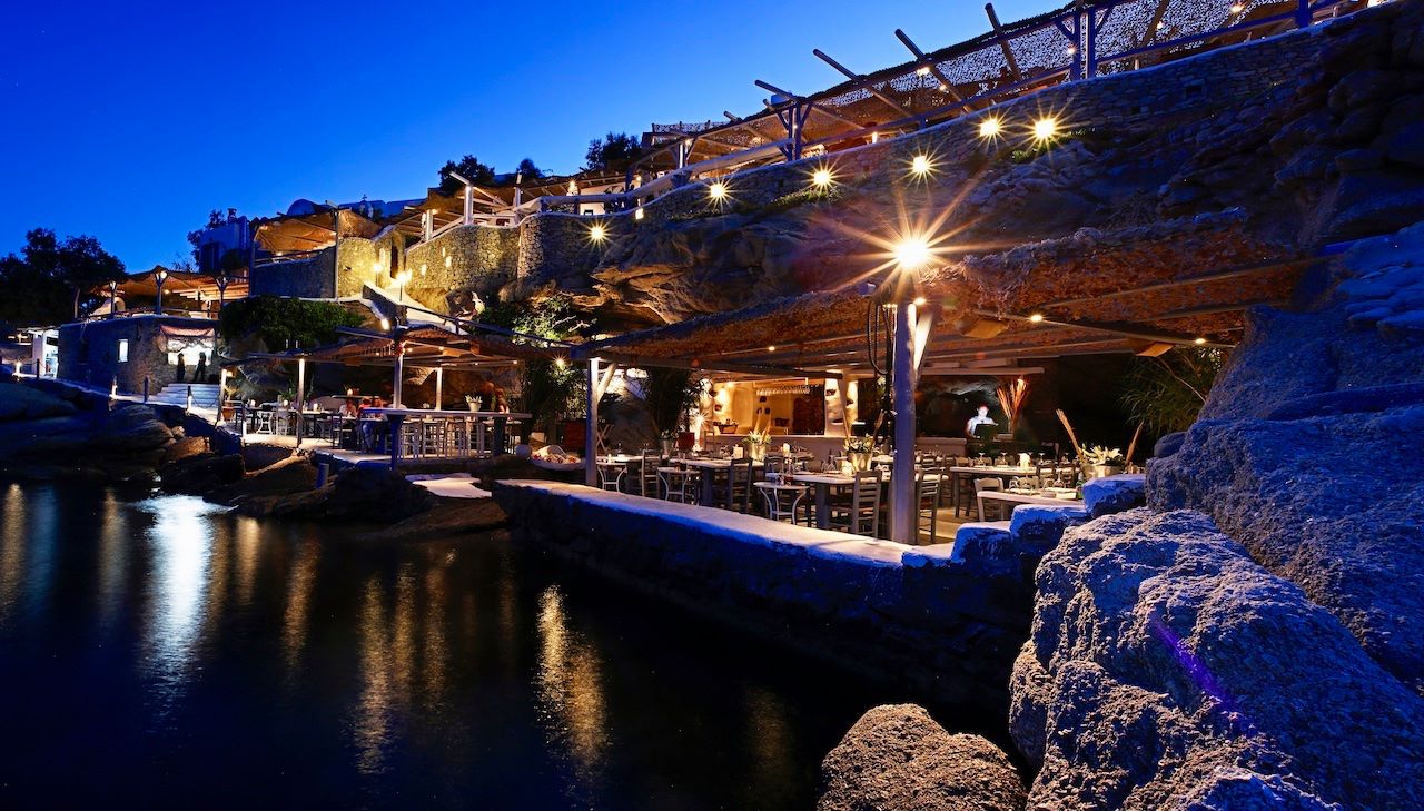Agia Anna beach bar & Spilia Sea Side
