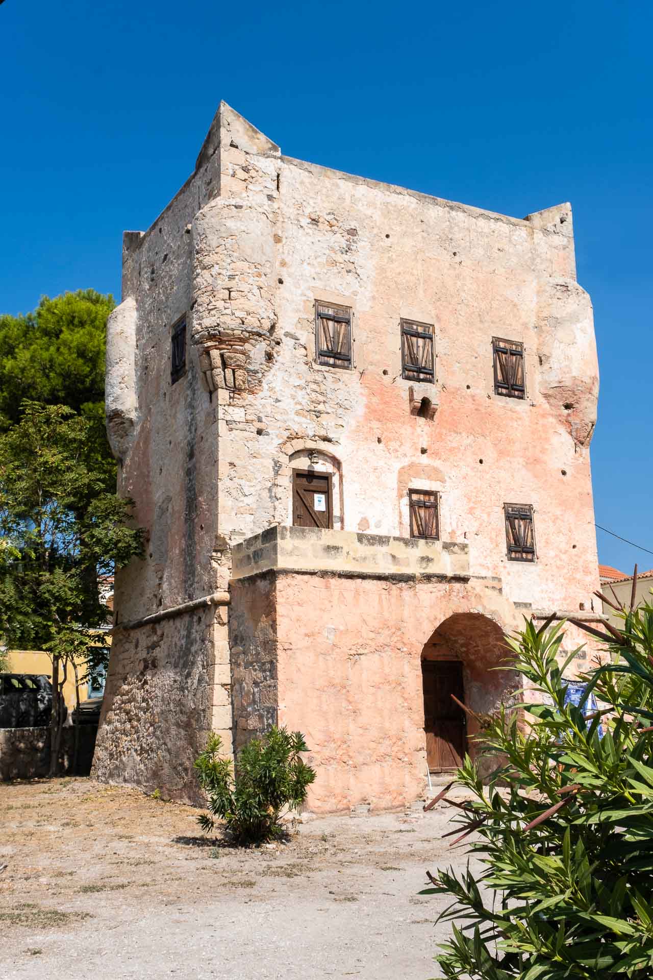 The Tower of Marcellos at Aegina Island