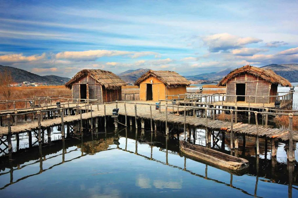 Kastoria,,Greece-,March,1,,2008.,The,Prehistoric,Lakeside,Settlement,Of