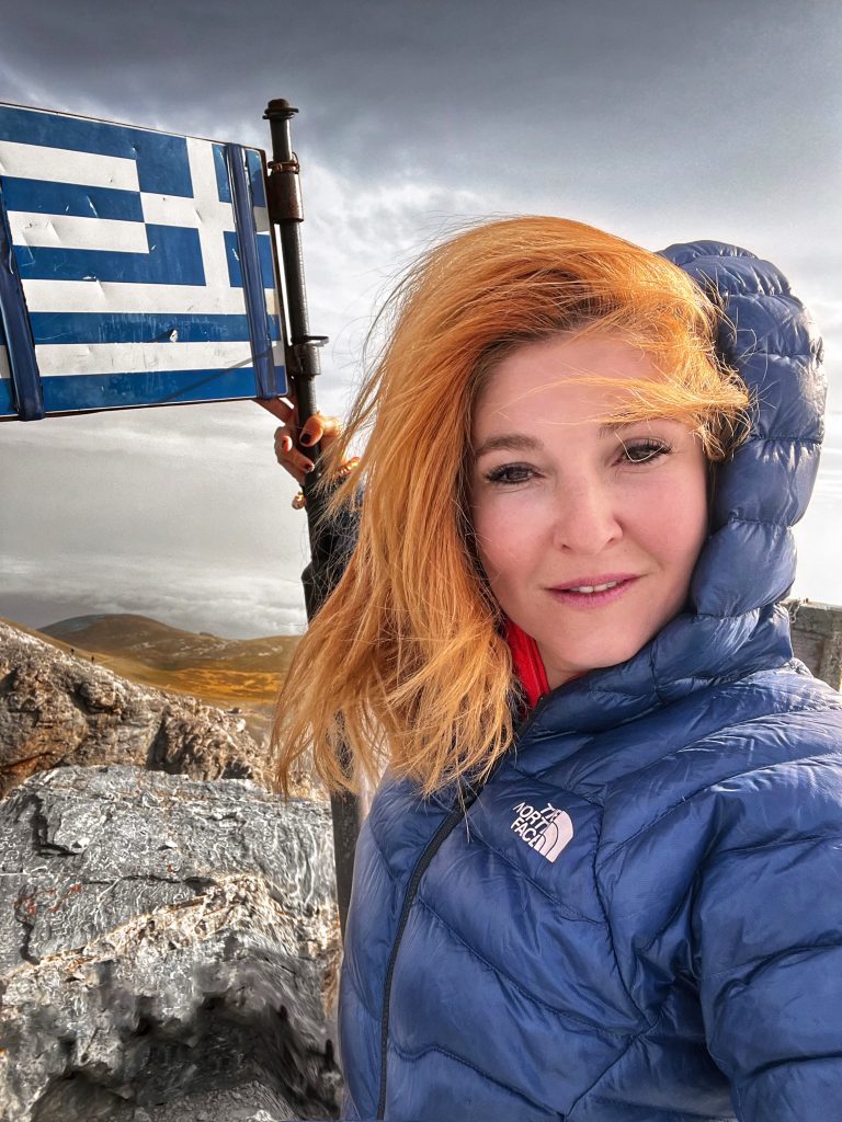 Vanessa on Mount Olympus