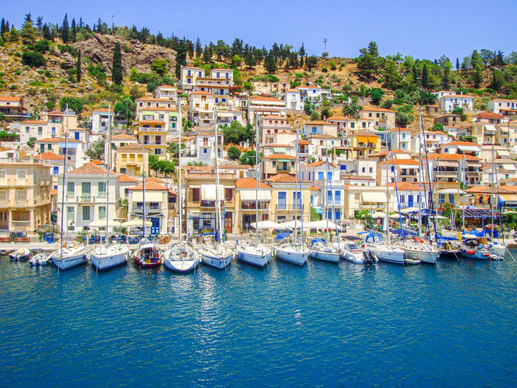 Poros Island, Greece.