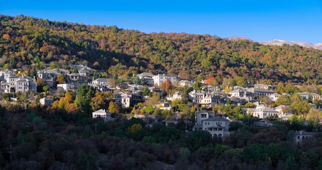 Traditional village in Greece